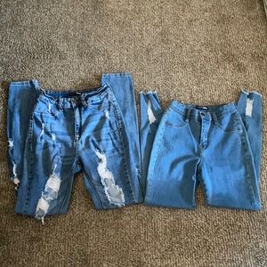 Fashion Nova 💖 Skinny high waisted jeans